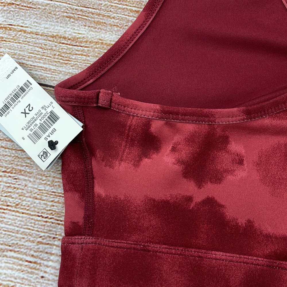 Ideology Plus Size Tie Dye Sports Bra - Picture 8 of 9